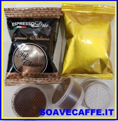 ESPRESSO DUE COMPATIBILE 100 Capsule Caffè' Espresso Due TOP CLASSIC per Macchine EASY 315-321 E SIMPLY
