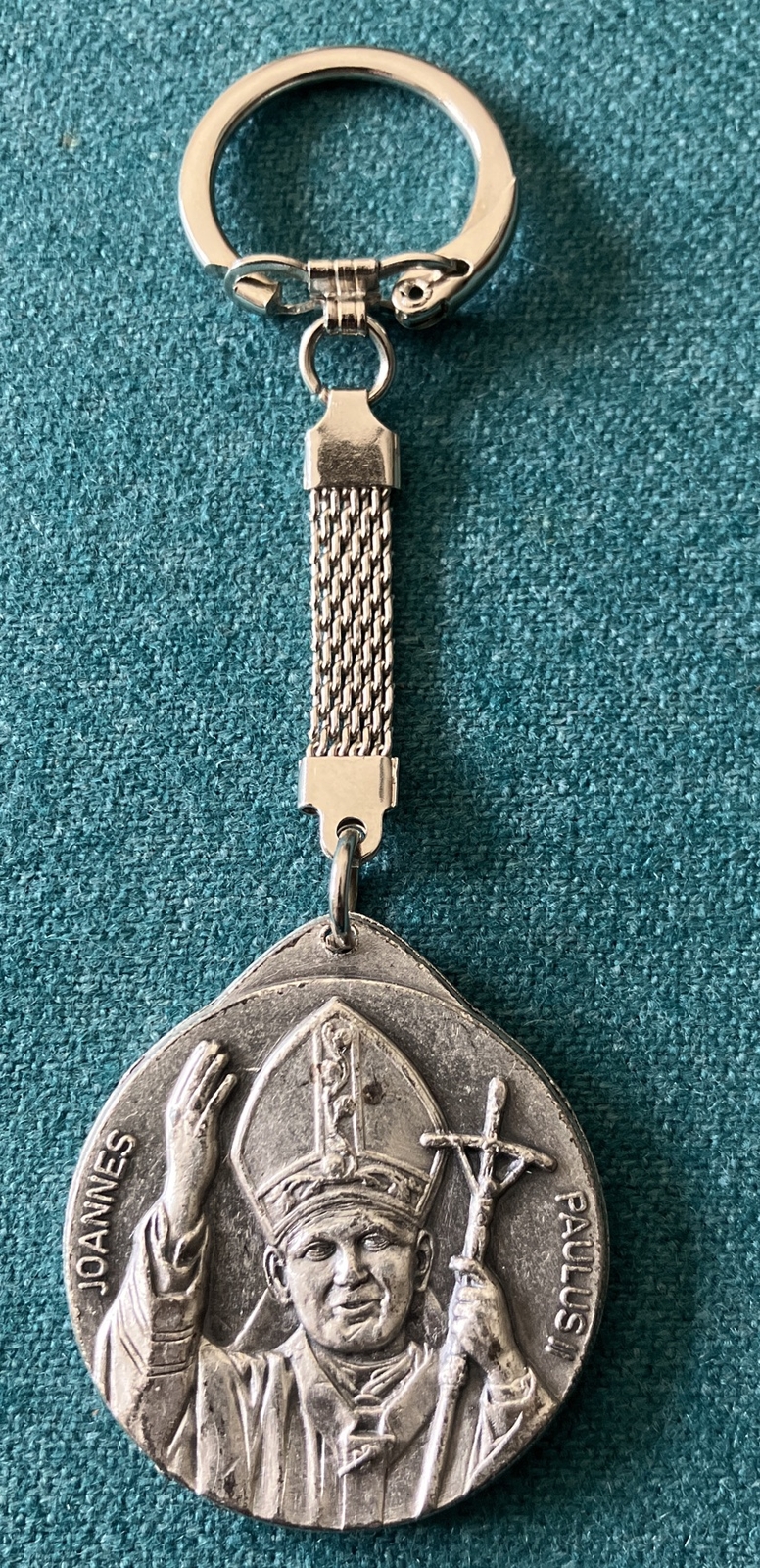 Vintage Catholic Joannes Paulus Pope John Paul II Religious Medal ...