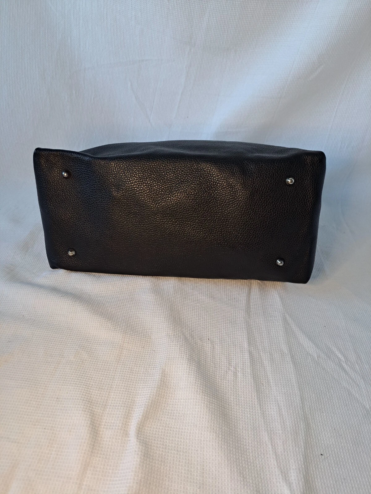 Borsa borsa Versace Collection in pelle nera