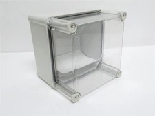 230300 Old-Stock; Fibox ULPC191918T Poly Enclosure 7.4" H x 7.4" W x 7.1" D
