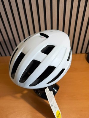 ABUS PowerDome MIPS Fahrradhelm L 57-61 cm Polar White Rennradhelm Neu