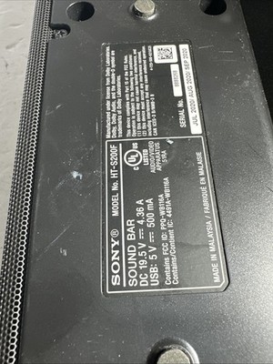 Sony HT-S200F 2.1 Channel Compact Soundbar System for sale online