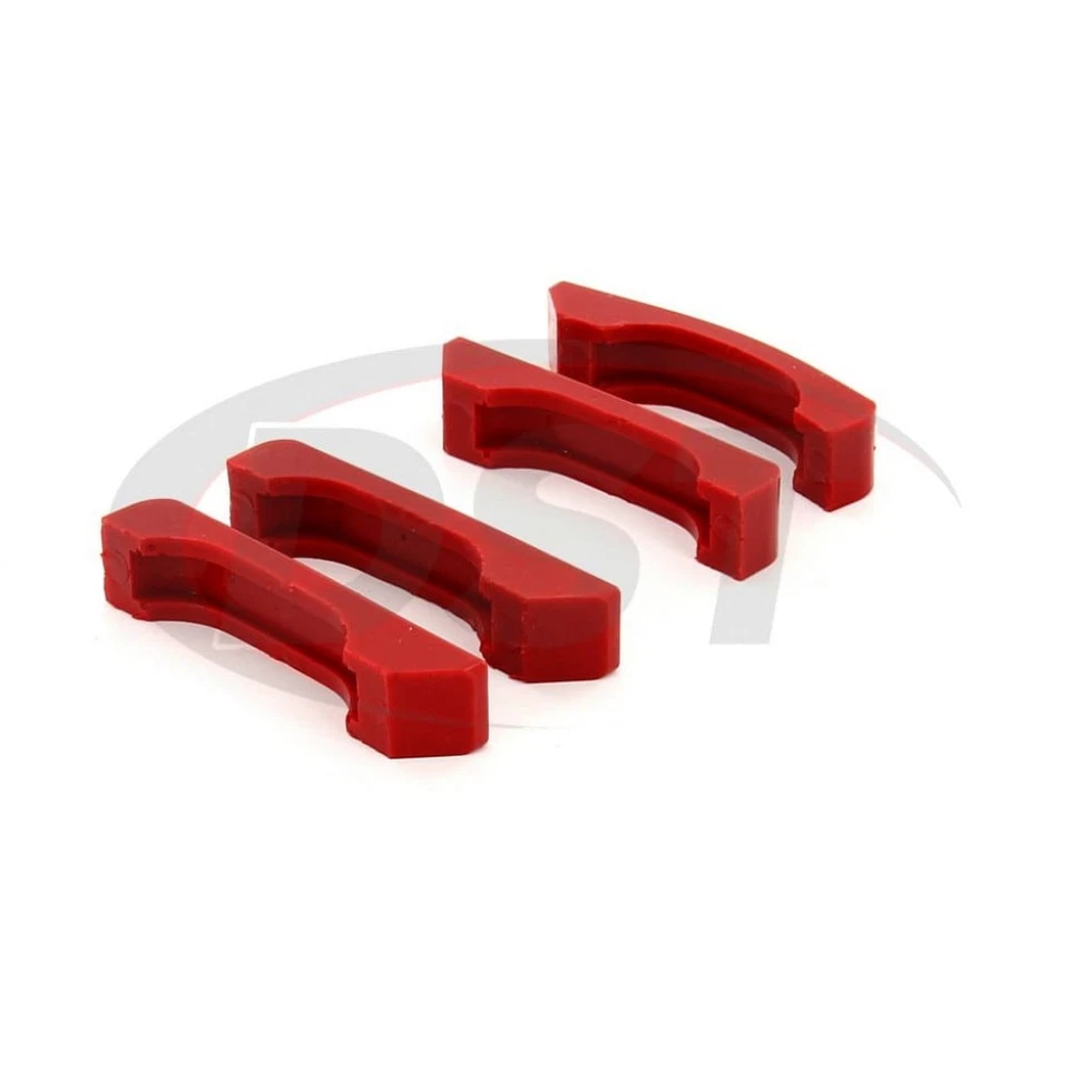 Prothane Small Radiator Insolators For Chevy K10 Pickup 1973 1974 | Red - Image 2 of 4