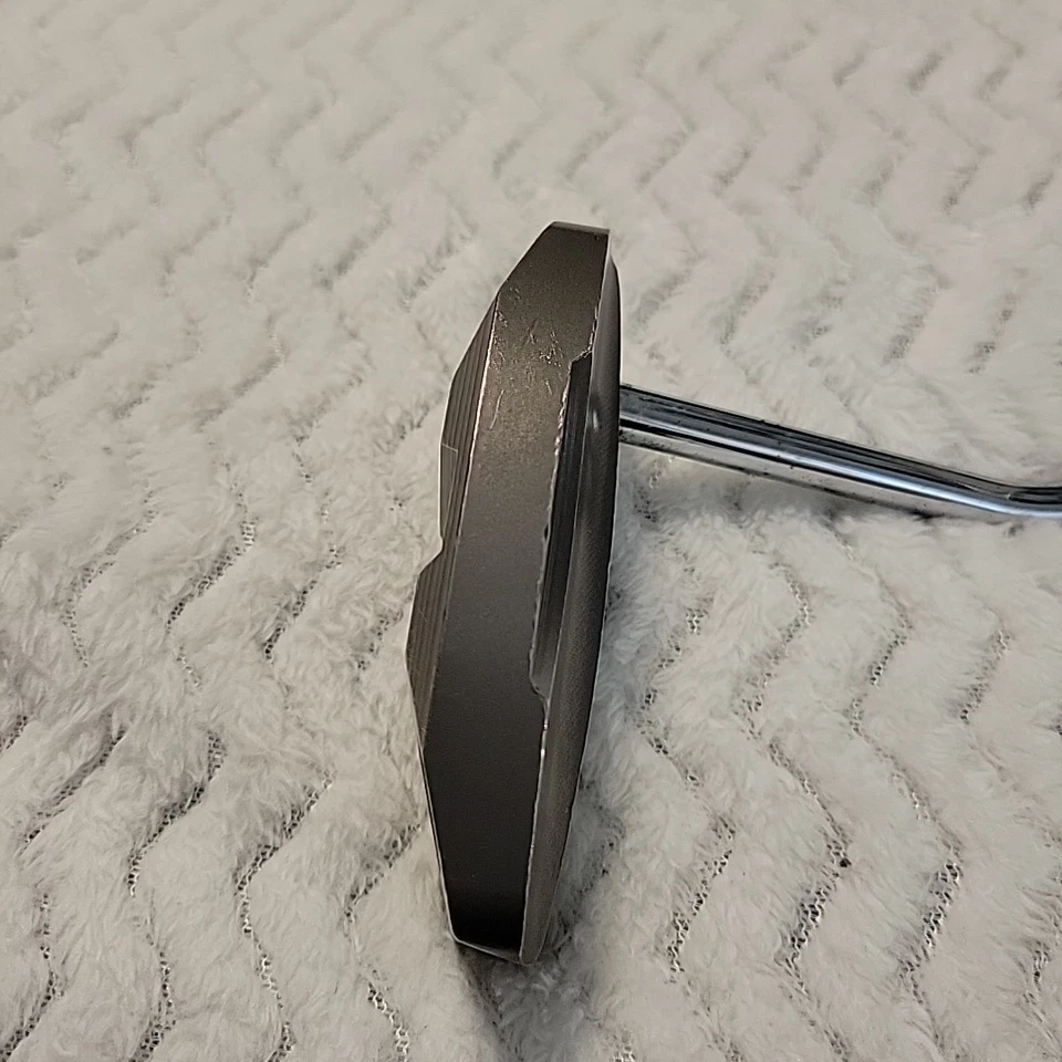 Kenneth Harper Titanium Milled Putter - RH - pure billet titanium - 35" - Image 4 of 4