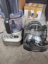 SAGE BFP800UK Pro Food Processor Silver with Accessories