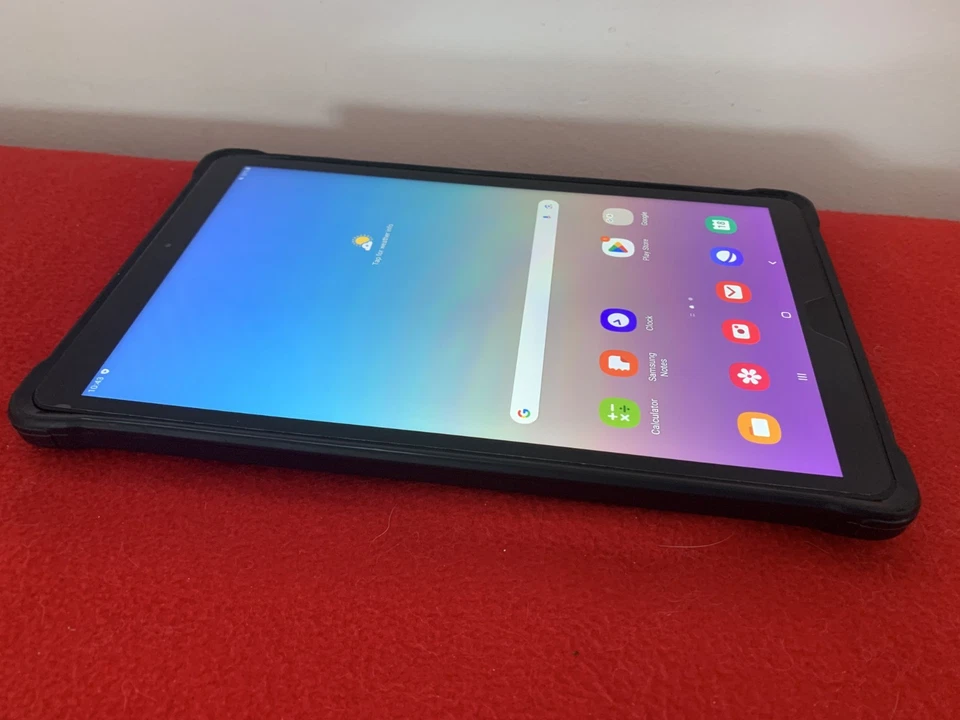 Samsung Galaxy Tab A SM-T590, 32GB, WLAN,  (10,5 Zoll) - grau + Schutzhülle - Bild 3 von 4