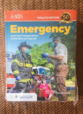 EMS Emergency Care and Transportation 12th Edition Textbook NEW 
