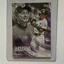 2018 Topps Superstar Sensations Ichiro Suzuki #SSS-45 Miami Marlins
