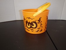 McDonald's 2024 Halloween Bucket Pail Classic Orange Boo Bucket Monster