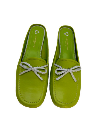 Liz Claiborne Flex Limettengrün Cadence 3 Schlüpfschuhe Damen 6.5 Neu mit Karton