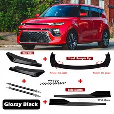 For Kia Soul 2010-2022 Front Bumper Lip Spoiler Side Skirtrear Lip Body Kit For Kia Soul 2010-2022 Front Bumper Lip Spoiler Side Skirtrear Lip Body Kit