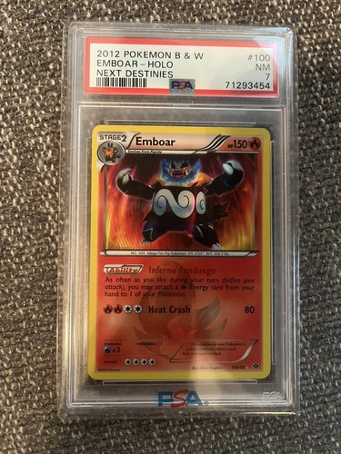 Emboar graded PSA 7 for sale on eBay