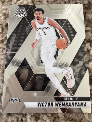 2024-25 Panini Mosaic Base VICTOR WEMBANYAMA San Antonio SPURS #31 π₯π - Foto 2 di 3