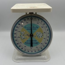 Vintage Baby American Family Scale Metal Teddy  Elephant 1960s