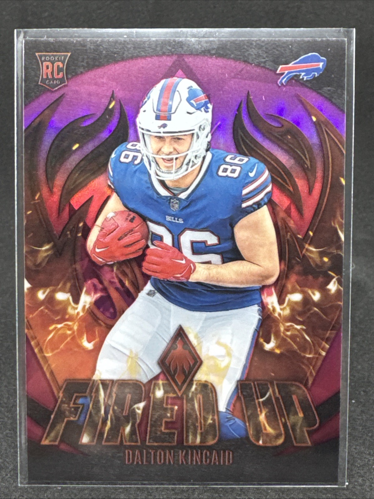 2023 Panini Phoenix - Fired Up Dalton Kincaid #FU-20 Pink /175 (RC)