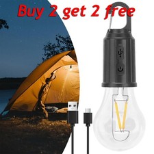 USB Rechargeable LED Bulb Light Portable Outdoor Night Light Camping Tent Lamp