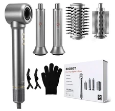 5 in 1 Hair Dryer Brush Set，Professional Blow Dryer Brush,High-Speed Hot