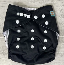 ALVABABY Size Medium Baby Cloth Diaper Adjustable Washable Reusable