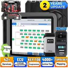 2025 XTOOL X100MAX Professional Key Fob Programmer Diagnostic Tool 42+ Services