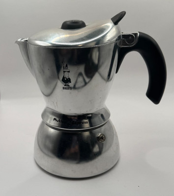 Bialetti Mukka Express Stove Top Espresso Cappuccino Latte Coffee Maker 2 Cups