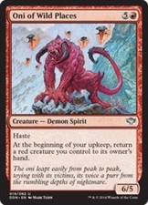 Oni of Wild Places 019/082 Near Mint DDN Duel Decks: Speed vs. Cunning MTG Magic