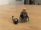 Lego Jango Fett Minifigure (Angry Face) and the rest of set 75191