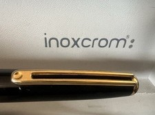 Bleistift Mechanical Inoxcrom Lack Schwarz Profile Vergoldet