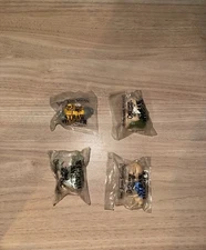 Vintage 1993 Long John Silver Once Upon A Forest Collectible Figures Set Of 4