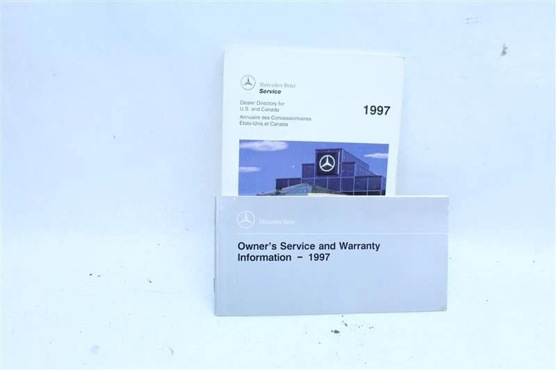 OWNERS MANUAL Mercedes-Benz C280 1997 97 1112819 - Image 3 of 4