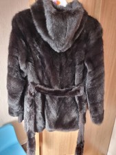 Real Mink Fur Coat