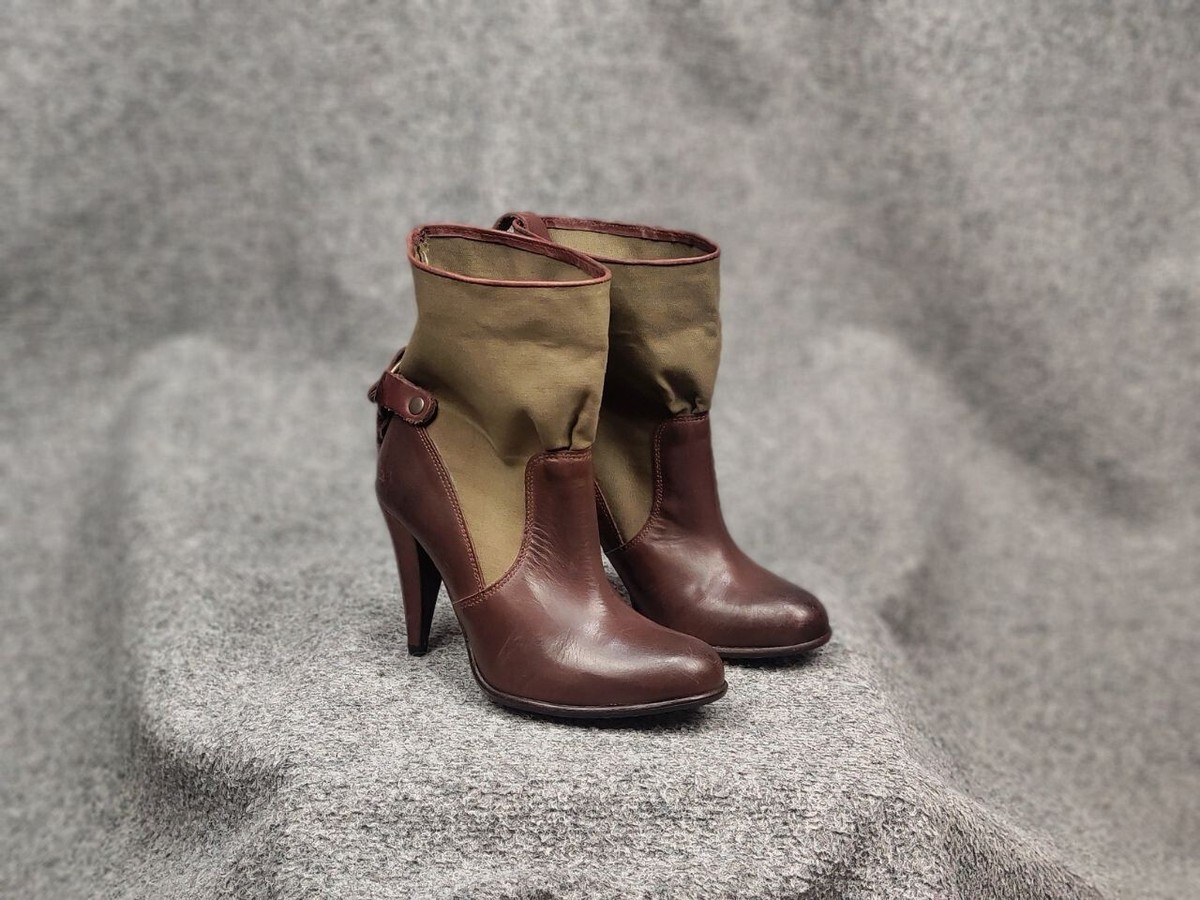 Diesel Black & Gold Leather Boots Alen MM Sneaker Boots // Black (US: 11) - Diesel Black Gold  main image 4