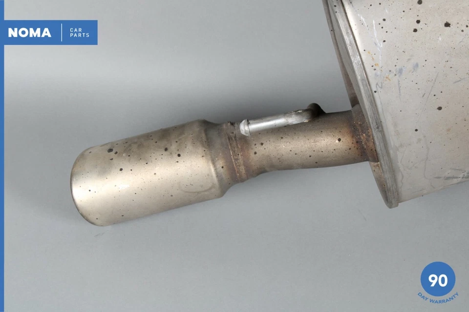 08-09 Jaguar XJ8 X358 4.2L Rear Left Driver Side Exhaust Silencer 7W935232AB OEM - Image 4 of 4