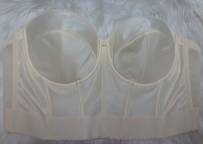 DOMINIQUE Noemi STRAPLESS Lowback Bra IVORY 6377 Underwire 40DD/E