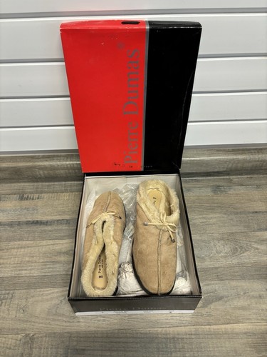 Pierre Dumas Madison Slip On Shoes Size 8 Sand With Original Box - Picture 10 of 10