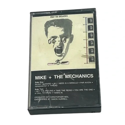 Mike + The Mechanics Self Titled Cassette Tape Vintage 1985