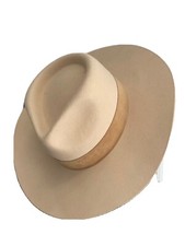 Lack Of Color The Mirage - Teak Wool Fedora Size Small