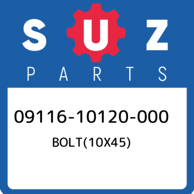 09116-10120-000 Suzuki Bolt(10x45) 0911610120000, New