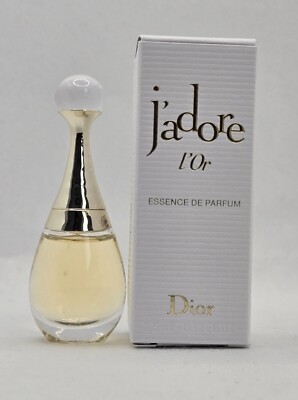 J'adore L'Or By Dior Essence De Parfum Mini 3.5 Ml 0.12 Oz New In