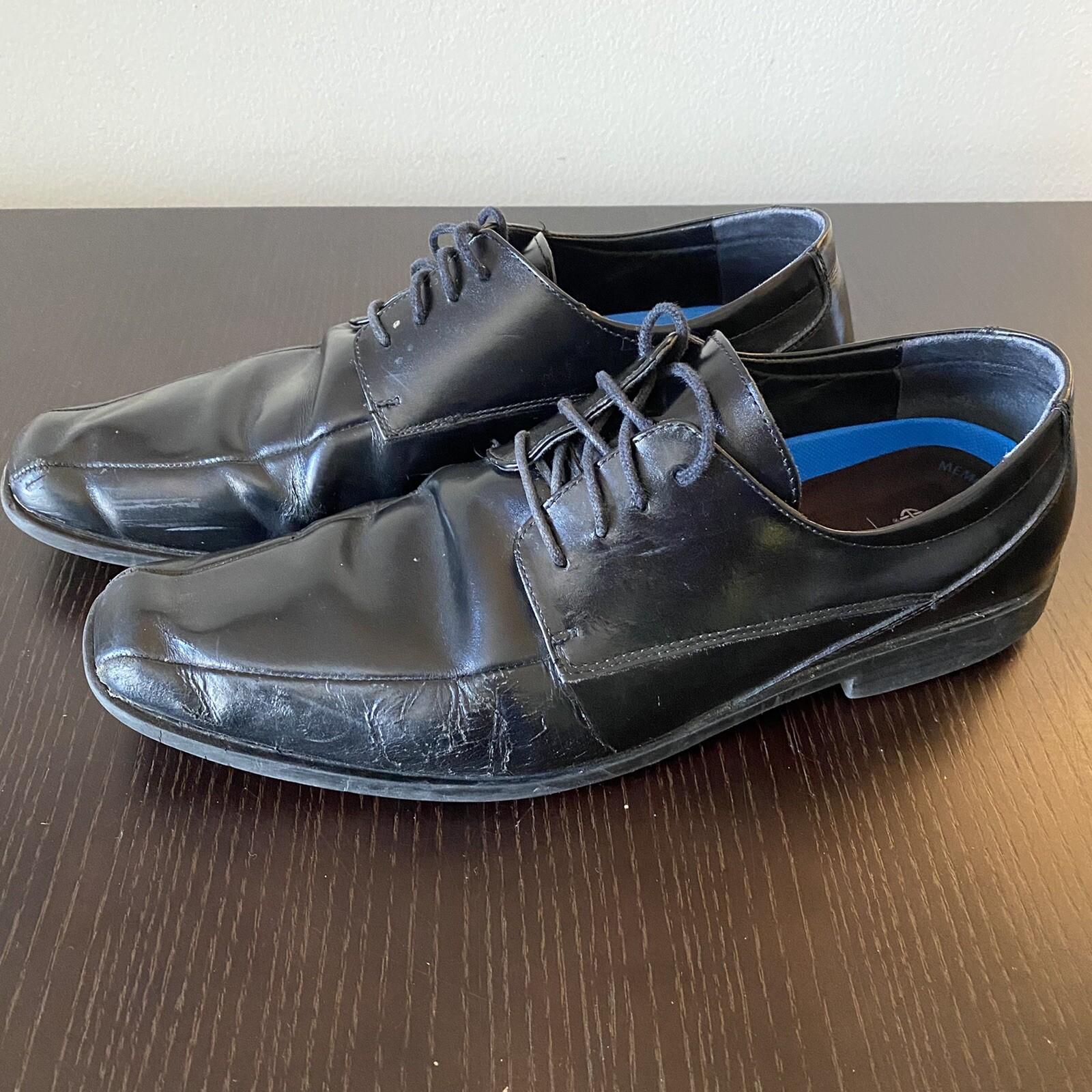 Stacy Adams Men’s Dress Shoes, Black 10.5 Gem