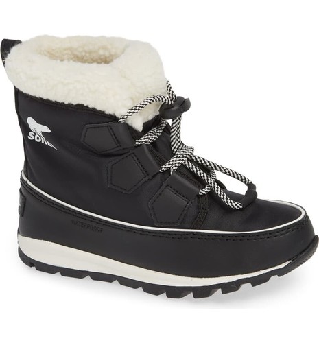 New Sorel Kid's Whitney Faux Fur Boots 