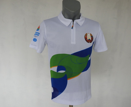 Team Belarus Shirt 2019 Minsk European Games Olympics White Jersey Format Size S