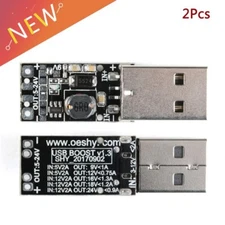 2Pcs 8W USB DC 5V to 12V/9V Step up Regulator Power Supply Module Boost Board