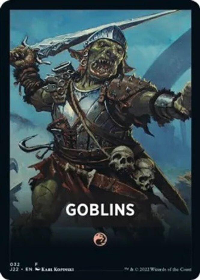 Goblins Theme Card x1 - Jumpstart 2022 - NM-Mint, English - Jumpstart 2022