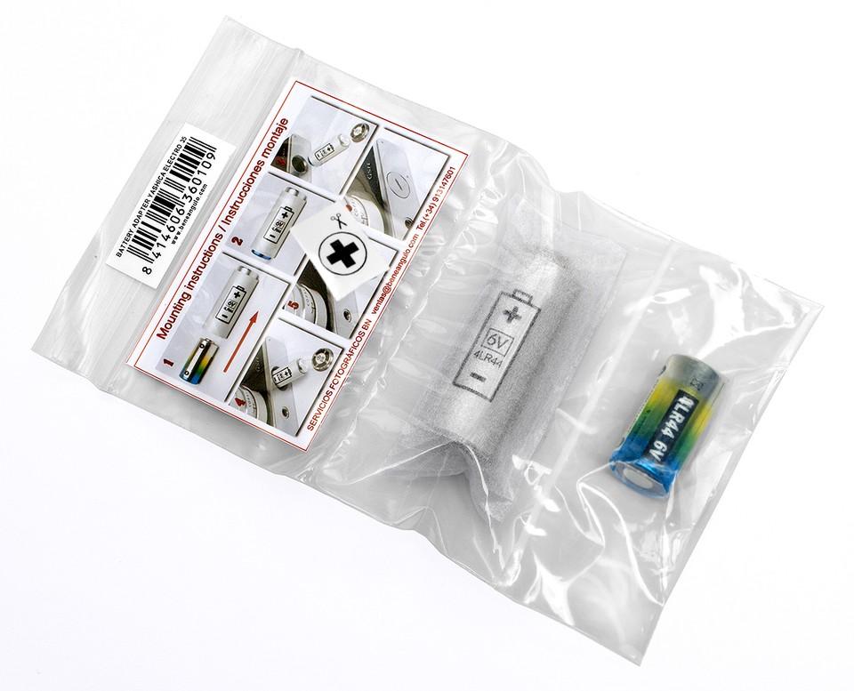 ADAPTER + BATTERY + KIT for Yashica Electro 35, GL, G, GS, GSN, GTN,GT