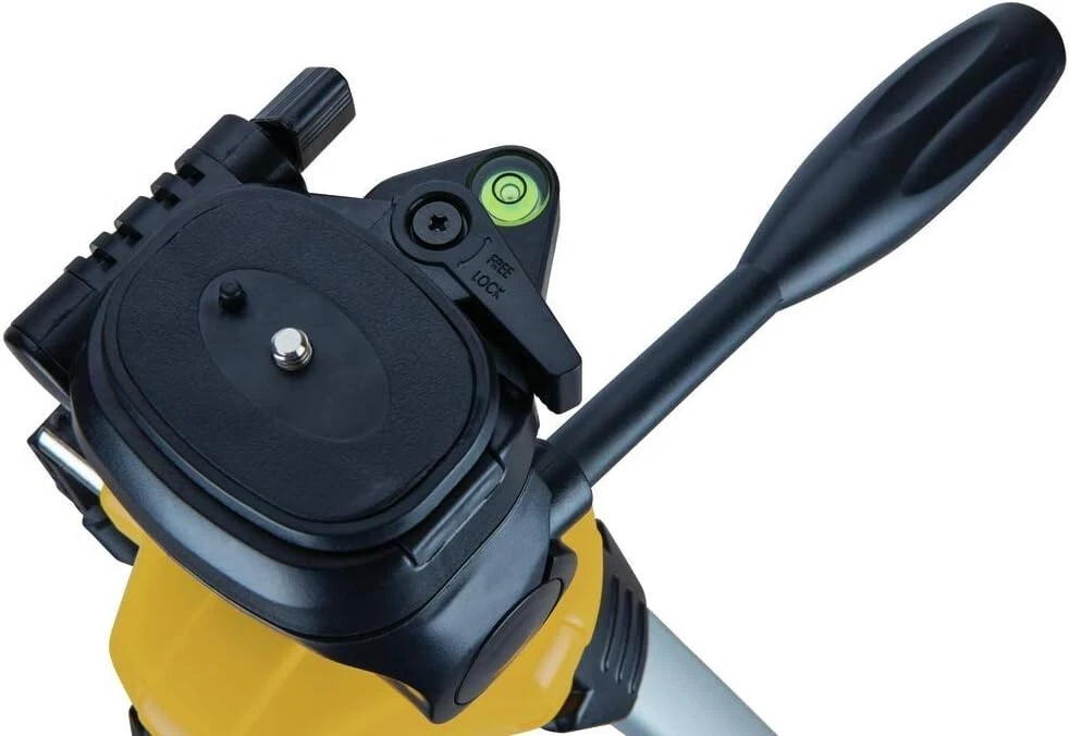 DEWALT Laser Level Tripod, ¼ X 20 Thread Mount, Collapsible Legs, Non-Skid Feet,