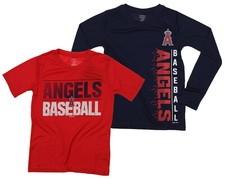 MLB Youth Los Angeles Angels Fan Two Piece Performance T-Shirt Combo Set