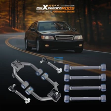 Adjustable Front & Rear Camber Arms Set For 2003-07 Honda Accord 04-08 Acura TSX