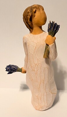 Willow Tree ''Lavender Grace'' Figurine Demdaco Susan Lordi