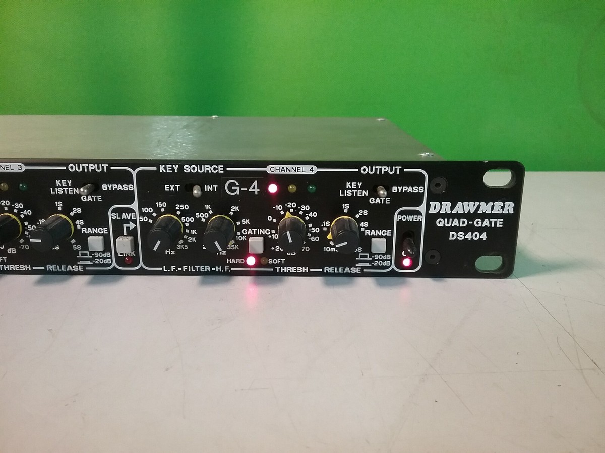 Drawmer Quad- Gate DS404 4-channel Noise Gate | eBay