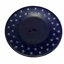 longaberger pottery Plate Made In USA Salad Plate Around 7โ